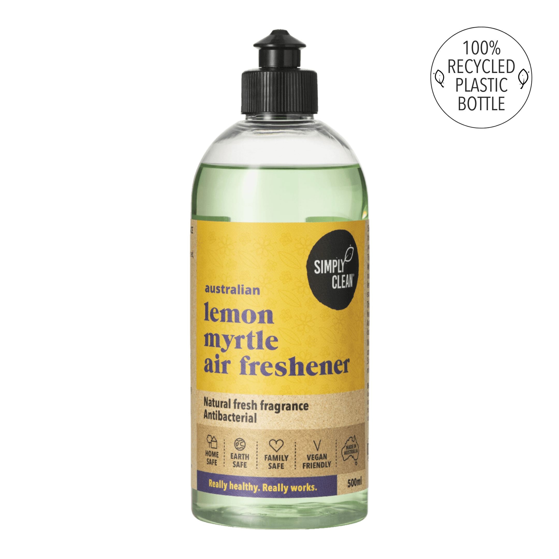 Lemon Myrtle Air Freshener - 500ml refill.
