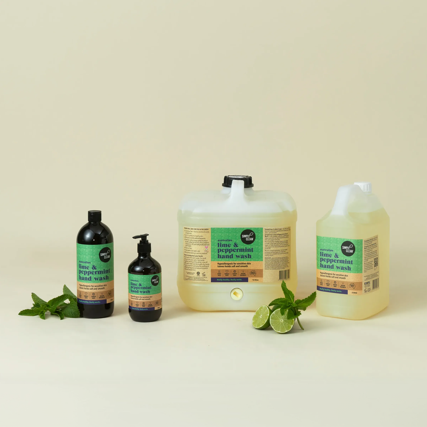 Lime & Peppermint Body Wash
