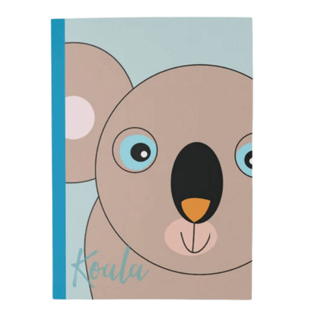 Koala cartoon card.