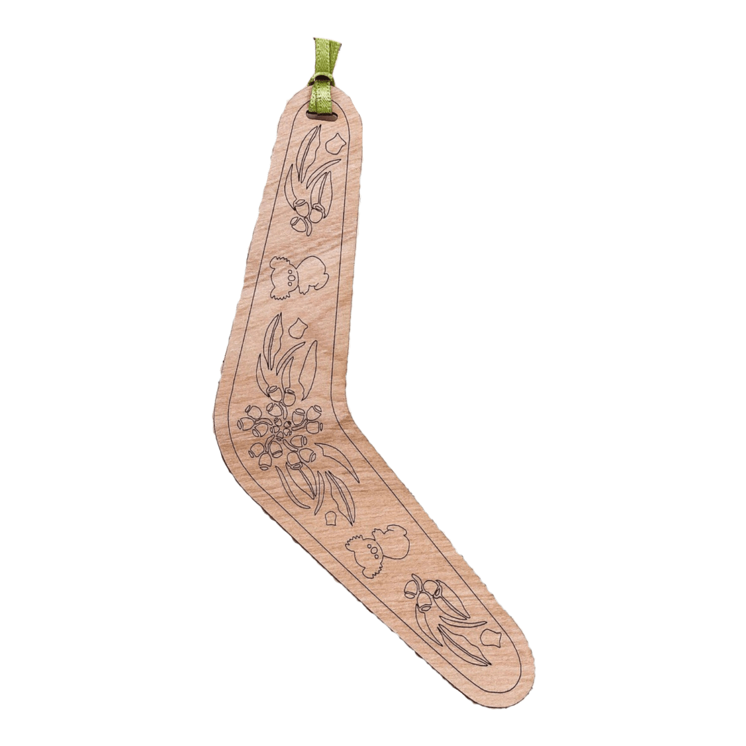Boomerang Koala Bookmark.