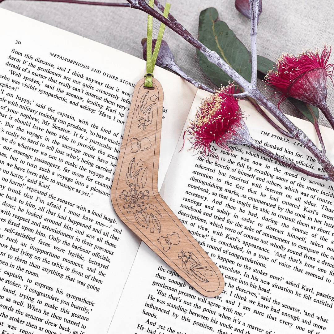 Boomerang Koala Bookmark.