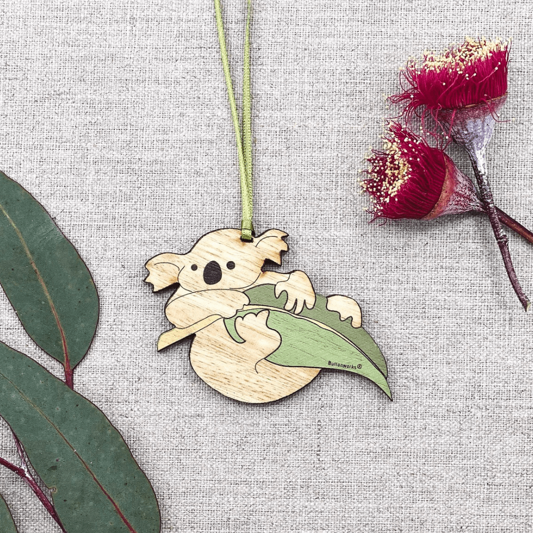 Gumleaf Koala Decoration.