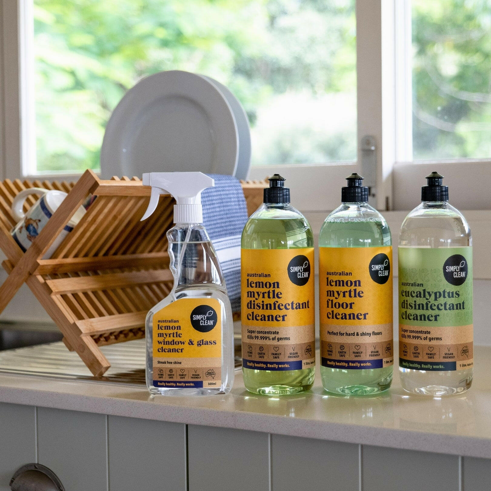 Lemon Myrtle Disinfectant Cleaner - 5 Litres Bulk.