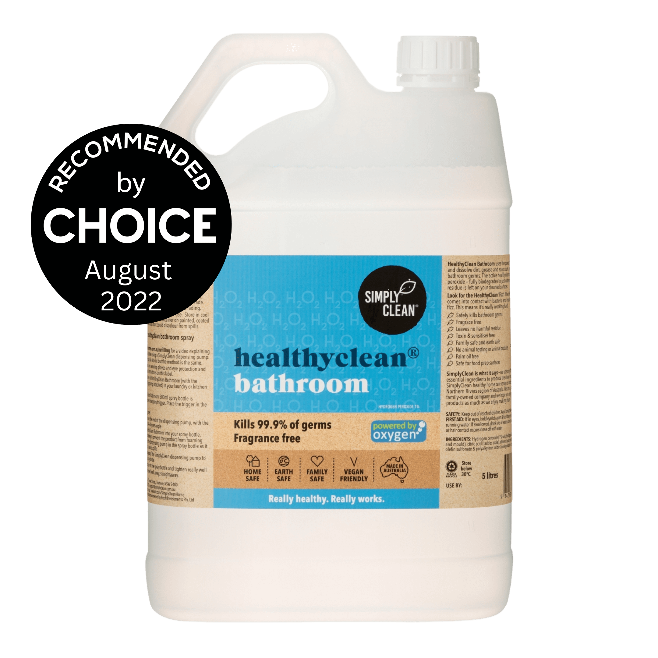 HealthyClean Bathroom - 500ml.
