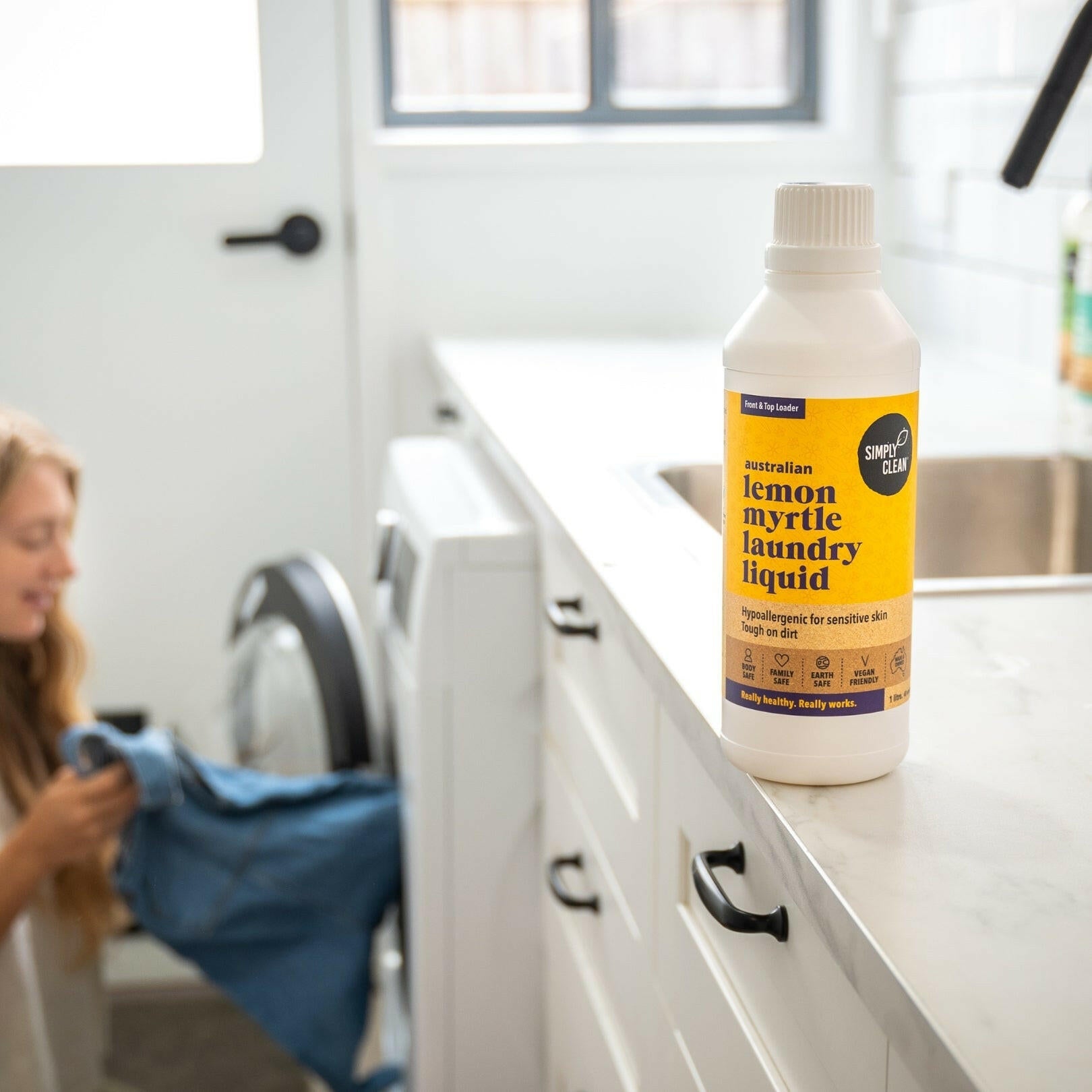 Lemon Myrtle Laundry Liquid - 15 Litres Bulk = 600 washes.