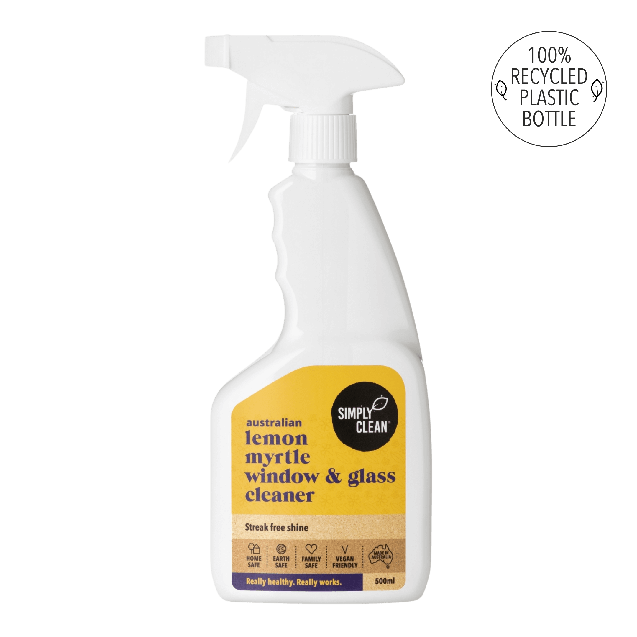 Lemon Myrtle Window & Glass Cleaner - 500ml.