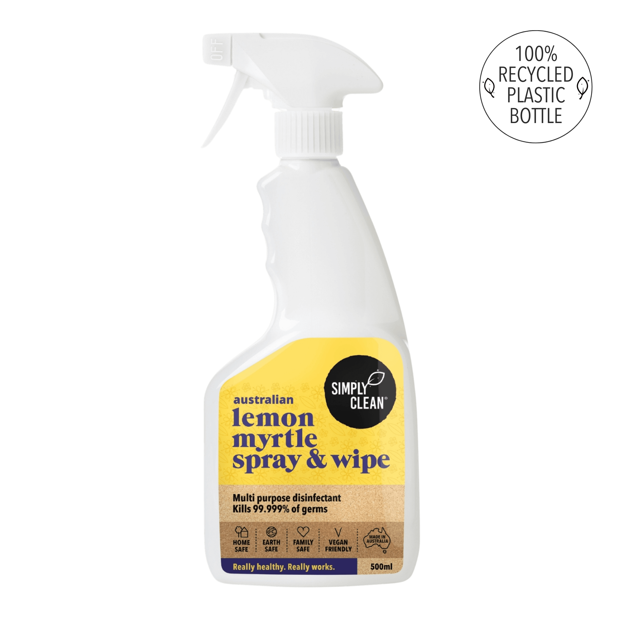 Lemon Myrtle Spray & Wipe - 15 Litres Bulk.