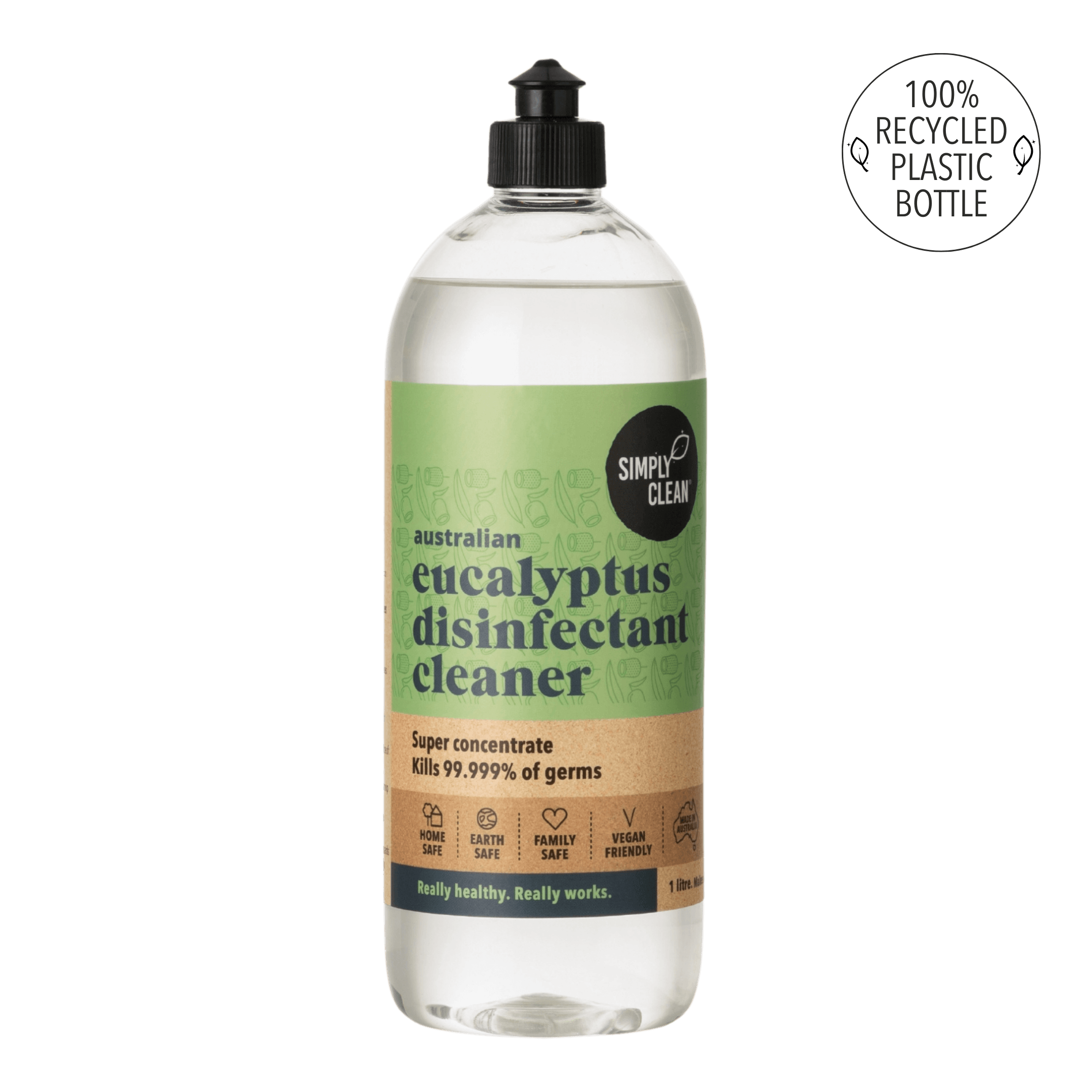 Eucalyptus Disinfectant Cleaner - 1 Litre.